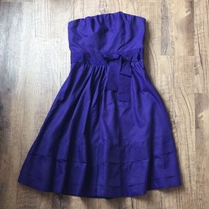 The limited strapless dress